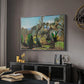 Landscape near Nice, c. 1918 - Floater Framed Canvas Print