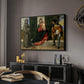 Madonna and Child with Saints Anthony of Padua and Roch, c. 1510 - Floater Framed Canvas Print