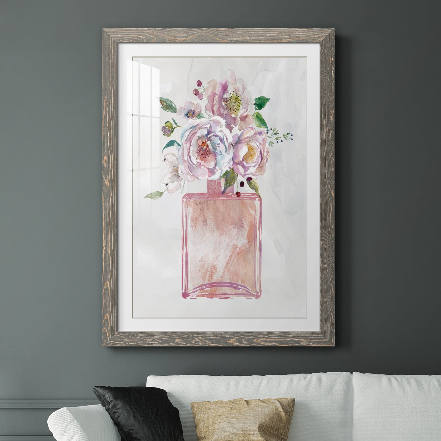 Fragrance of Summer I - Premium Framed Print - Distressed Barnwood Frame - Ready to Hang