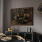The Studio of Ferdinand De Braekeleer I, Father of the Painter, c. 1873-1885 - Floater Framed Canvas Print