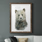 Forest Fur Baby Bear - Premium Framed Print - Distressed Barnwood Frame - Ready to Hang