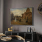 The Country House of Gustave Coûteaux, 1871 - Floater Framed Canvas Print