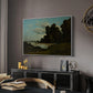 The River Loire at Nevers, 1901 - Floater Framed Canvas Print
