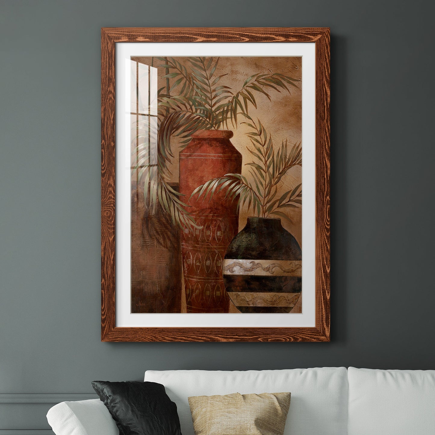 Exotic Vacation I - Premium Framed Print - Distressed Barnwood Frame - Ready to Hang