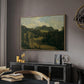 Landscape near Miesenbach, c. 1830 - Floater Framed Canvas Print