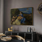 The Aldobrandini Madonna, 1532 - Floater Framed Canvas Print