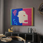 The Wolf (Le loup), from Jazz, 1947 - Floater Framed Canvas Print