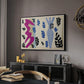 The Knife Thrower (Le lanceur de couteaux), from Jazz, 1947 - Floater Framed Canvas Print