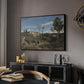 La Cervara, the Roman Campagna, c. 1830-1831 - Floater Framed Canvas Print