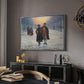 Morning after the Carnival, 1884 - Floater Framed Canvas Print