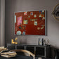 The Red Studio (L'Atelier Rouge), 1911 - Floater Framed Canvas Print