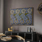 Kennet - Indigo/Gold, 1883 - Floater Framed Canvas Print