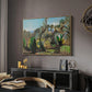 Landscape near Nice, c. 1918 - Floater Framed Canvas Print