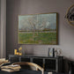 Orchard in Blossom (Plum Trees), 1888 - Floater Framed Canvas Print