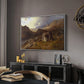 Lledr Valley in Wales, 1864 - Floater Framed Canvas Print