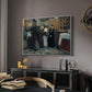Kissing the Relic, 1893 - Floater Framed Canvas Print