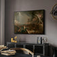 The Course of Empire: Destruction, 1836 - Floater Framed Canvas Print