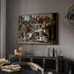 The Sacrifice of Noah (Sistine Chapel), 1509 - Floater Framed Canvas Print