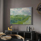 Green Wheat Field, Auvers, 1890 - Floater Framed Canvas Print