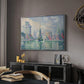 The Green Towers (Les tours vertes, la Rochelle), 1913 - Floater Framed Canvas Print