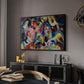 Improvisation. Deluge, 1913 - Floater Framed Canvas Print