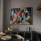 Improvisation. Deluge, 1913 - Floater Framed Canvas Print