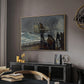 The Signal of Distress, c. 1896 - Floater Framed Canvas Print