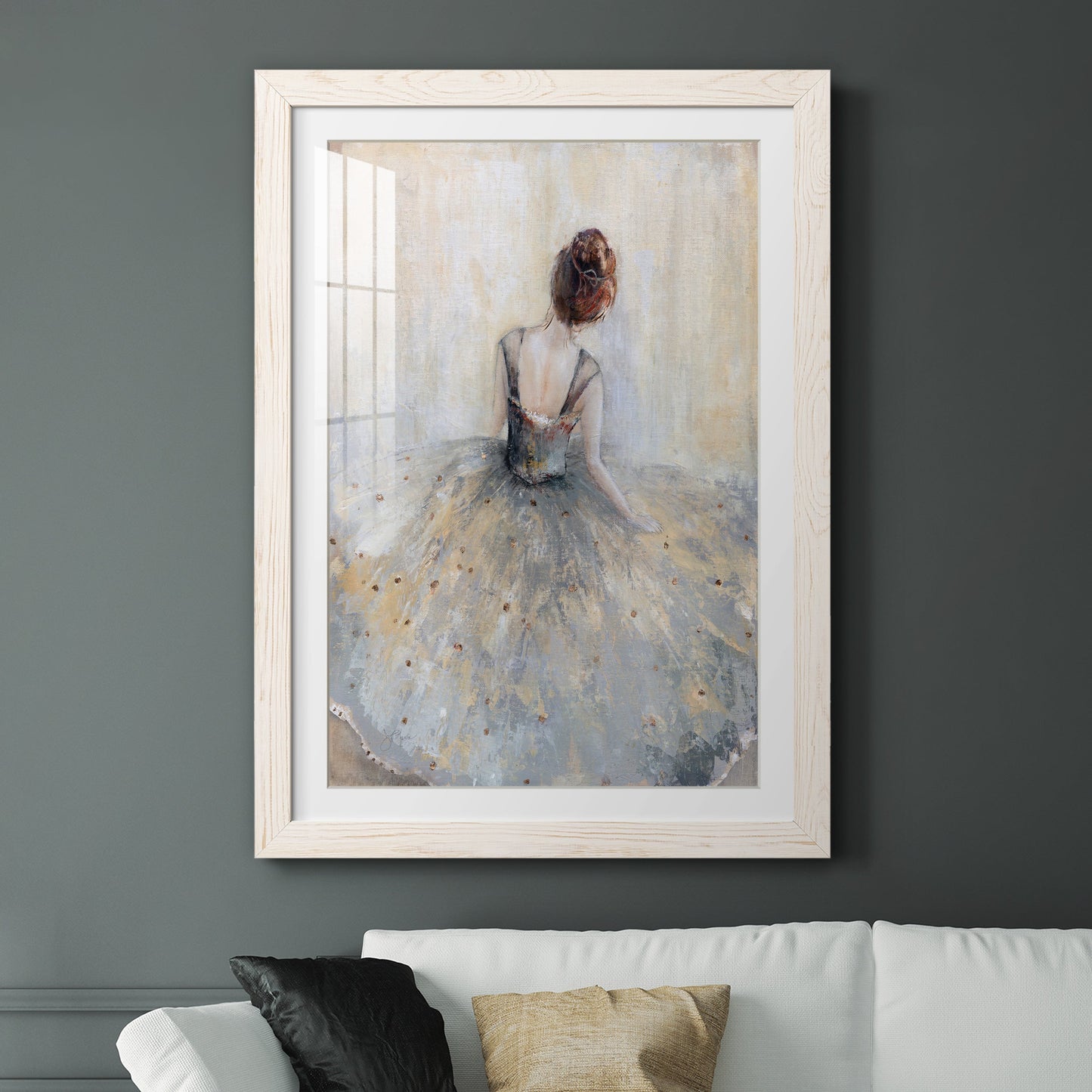 Beautiful Contemplation - Premium Framed Print - Distressed Barnwood Frame - Ready to Hang