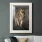 Morning Walk in Masai Mara - Premium Framed Print - Distressed Barnwood Frame - Ready to Hang