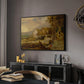 An Overshot Mill, c. 1802-1807 - Floater Framed Canvas Print