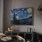 The Starry Night, 1889 - Floater Framed Canvas Print