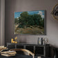 Fontainebleau: Oak Trees at Bas-Bréau, c. 1830-1835 - Floater Framed Canvas Print