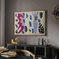 The Knife Thrower (Le lanceur de couteaux), from Jazz, 1947 - Floater Framed Canvas Print