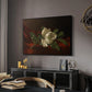 Magnolia on Red Velvet, c. 1885-1890 - Floater Framed Canvas Print