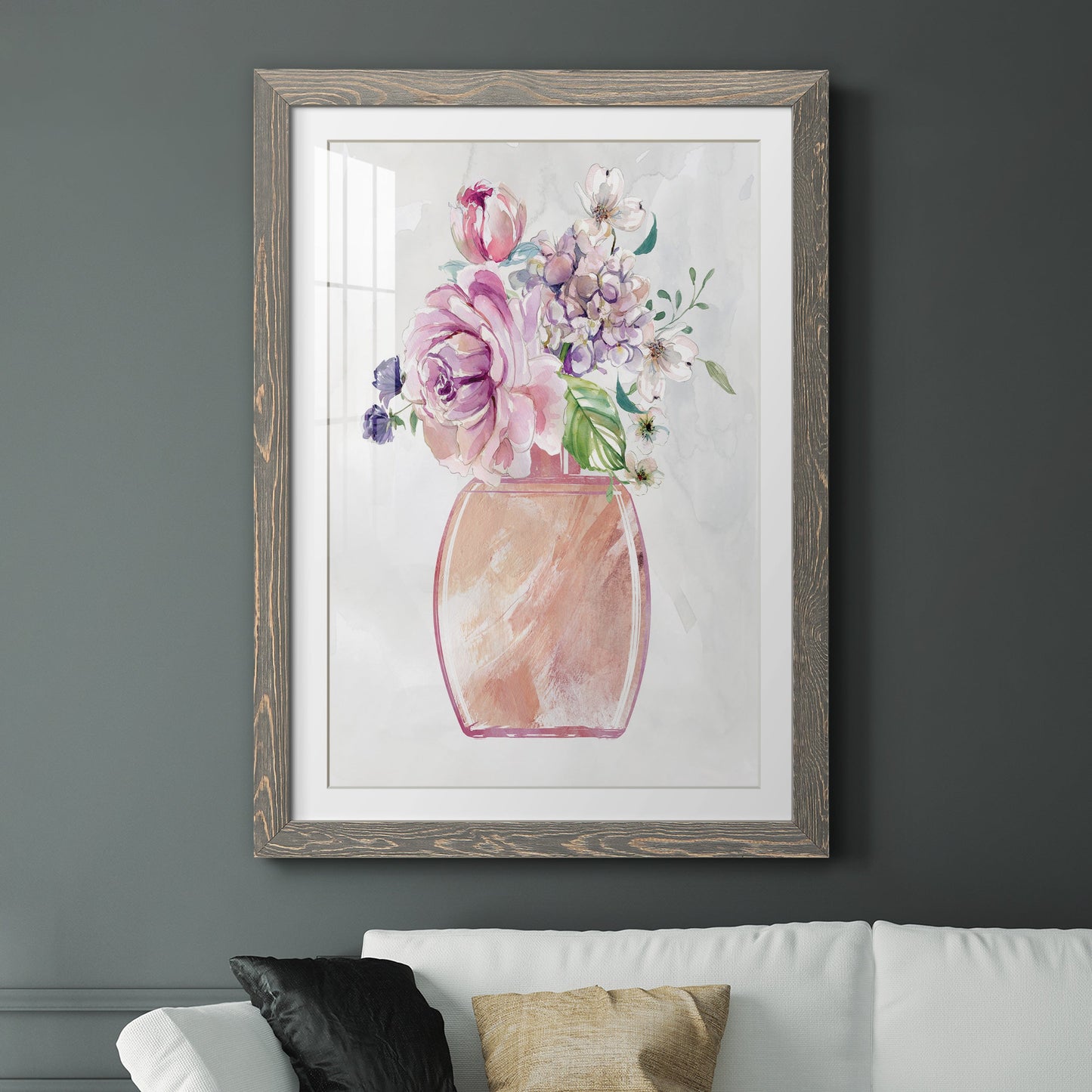 Fragrance of Summer II - Premium Framed Print - Distressed Barnwood Frame - Ready to Hang