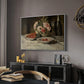 Strawberries and Champagne, c. 1881-1885 - Floater Framed Canvas Print
