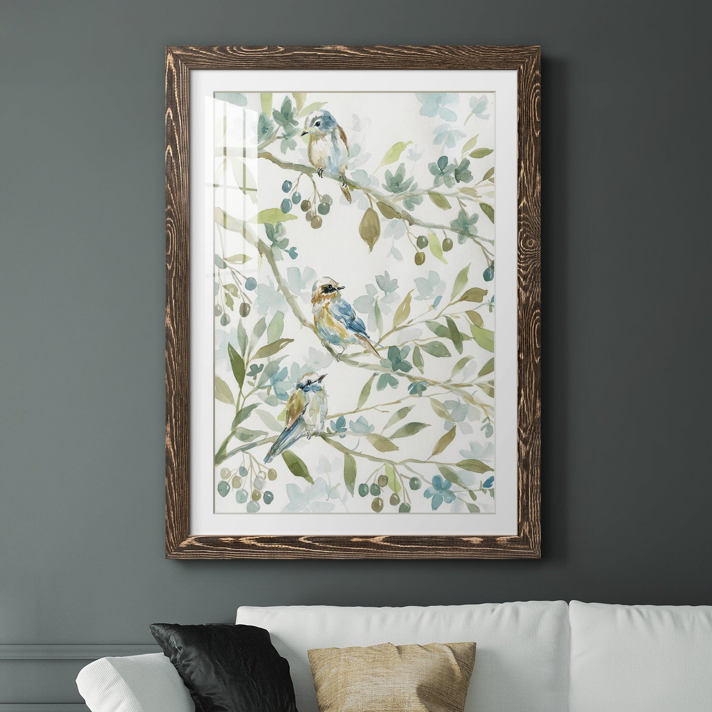 Spring Beginnings - Premium Framed Print - Distressed Barnwood Frame - Ready to Hang