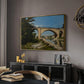The Railroad Bridge at Briare, 1888 - Floater Framed Canvas Print