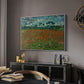 Field with Poppies, 1889 - Floater Framed Canvas Print