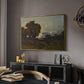 Sunset on the Allier (Soleil couchant sur l'Allier), 1904 - Floater Framed Canvas Print