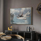 Fishing Boats, Key West, 1903 - Floater Framed Canvas Print