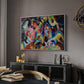 Improvisation. Deluge, 1913 - Floater Framed Canvas Print