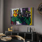 Pitcher and Bowl of Fruit, 1931 - Floater Framed Canvas Print