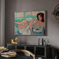 Nude in a Bathrobe (Nu au peignoir), 1941 - Floater Framed Canvas Print