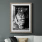 Tiger Repose - Premium Framed Print - Distressed Barnwood Frame - Ready to Hang