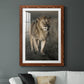 Morning Walk in Masai Mara - Premium Framed Print - Distressed Barnwood Frame - Ready to Hang