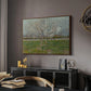 Orchard in Blossom (Plum Trees), 1888 - Floater Framed Canvas Print
