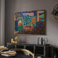 Interior with Aubergines, 1911 - Floater Framed Canvas Print