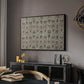 Long Cushion Cover (Printed Textile), c. 1600 - Floater Framed Canvas Print