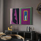 Destiny (Le destin), from Jazz, 1947 - Floater Framed Canvas Print